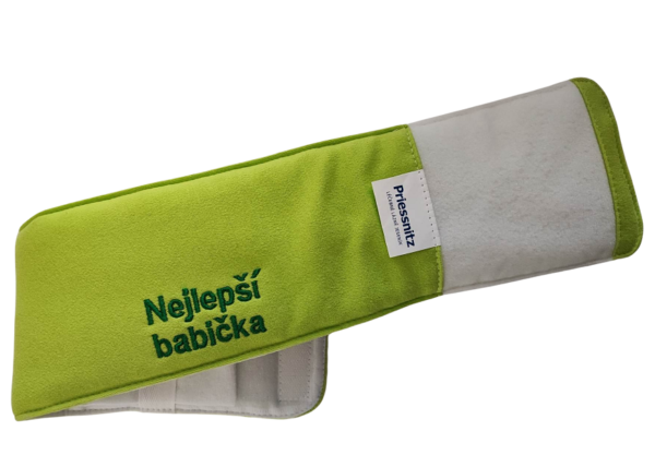 Priessnitzův zábal na krk s výšivkou
