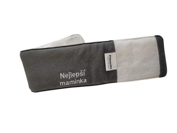 Priessnitzůvz zábal na krk s výšivkou Nejlepší Maminka