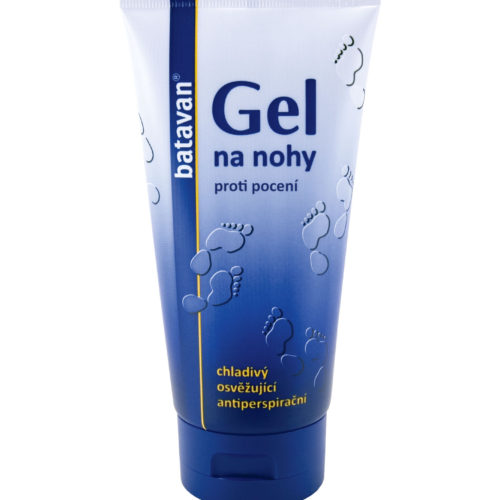 Gel na nohy s mentolem