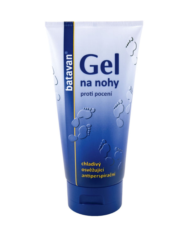 Gel na nohy s mentolem